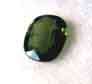 7.70 x5.80 mm Oval cut Natural Green Sapphire 1.63 cts.