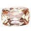 1.45Ct. IF Flashing Cushion cut 8x6 mm 100% Natural Pink Morganite