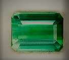 1.06 Ct. IF Terrific Octagonal cut 7 x 5 mm 100% Natural AAA Green Tourmaline
