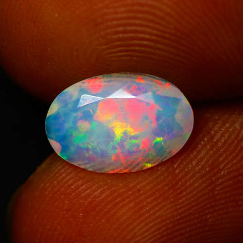 1.55Ct. IF 12 x 8 mm Rainbow Fire Opal