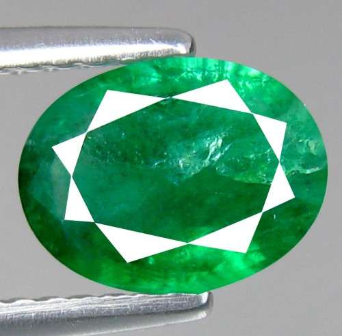1.03Ct. Fire Sparkling Green Colombian Emerald- Loose Gemstona