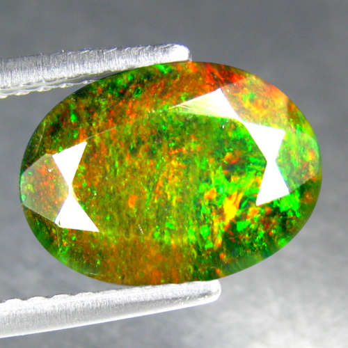 2.17 Fire Sparkling Welo Solid Black Fire Opal