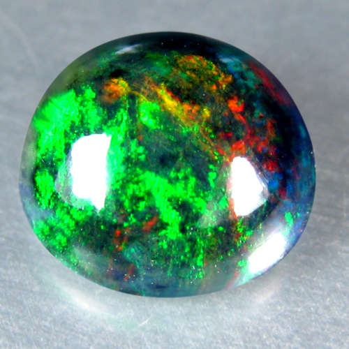 1.99 Ct. BLACK FIRE OPAL ,Sensational Fire Sparkling Natural Welo Black Fire Opal