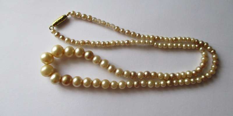 Faux Pearl Necklace