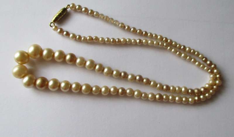 Faux Pearl Necklace