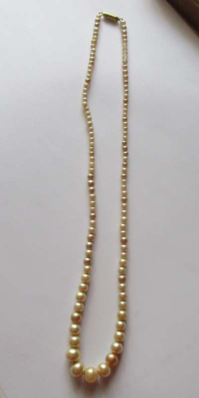 Faux Pearl Necklace