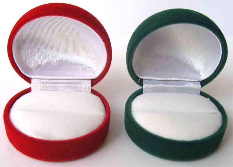 2 pieces - Velvet Box for Ring , price for both
