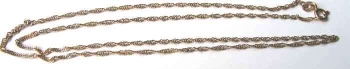 9ct Gold Chain-45cm L