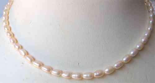 Lovely Biwa pearls Necklace