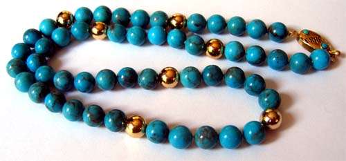 Turquoise Necklace  48cm L