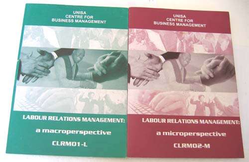 UNISA CENTRE FOR BUSINESS MANAGEMENT 1 & 2  [ 2 books]