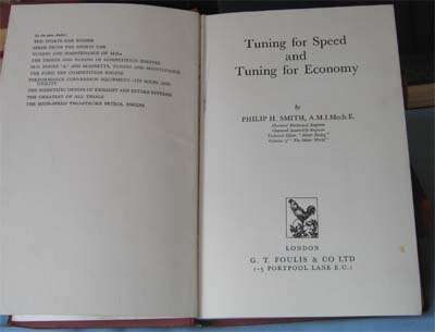 TUNING FOR SPEED AND TUNING FOR  ECONOMY
