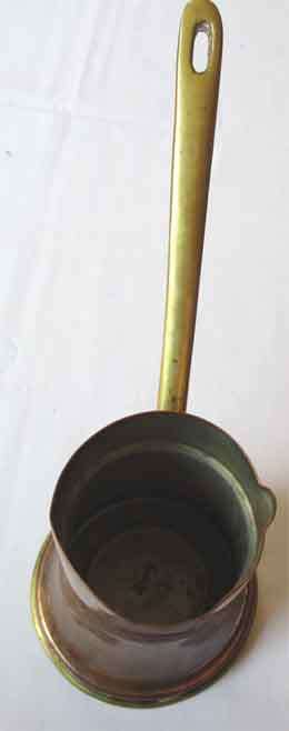 A Coper and Brass Turkish coffe maker