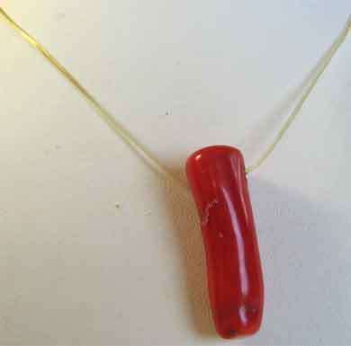 Genuine Coral Necklace.