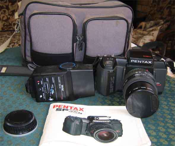 PENTAX SFXN CAMERA + 550FD M /P / O +  +,