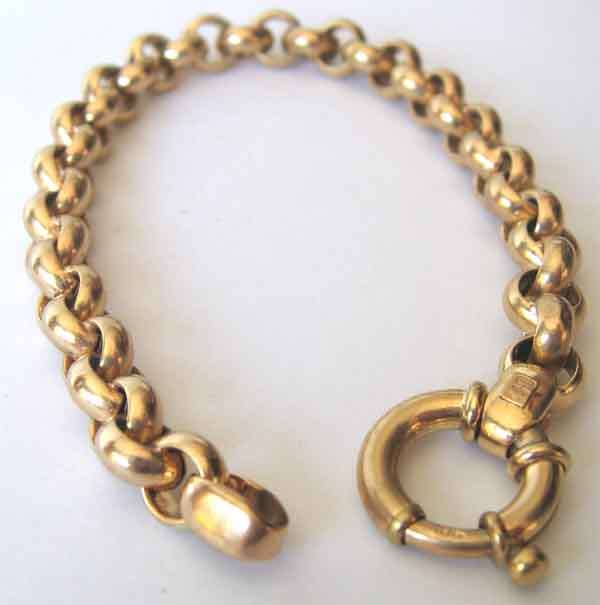 Gorgeous 9 K Gold Chain / Bracelet