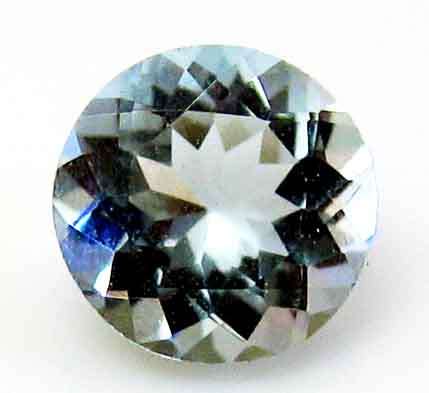 GENUINE 7.00 MM ROUND CUT AQUAMARINE 1.12 CT