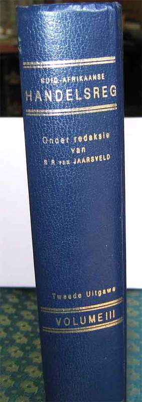 SUID - AFRIKAANSE HANDELSREG  Volume III