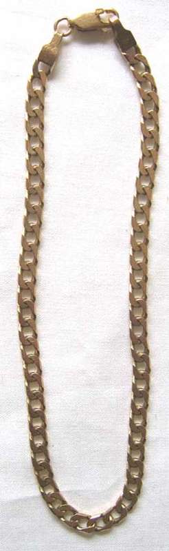 9ct Gold Chain Bracelet