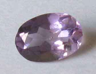 6.00 x 4.10 mm Oval cut Amethyst 0.43ct.