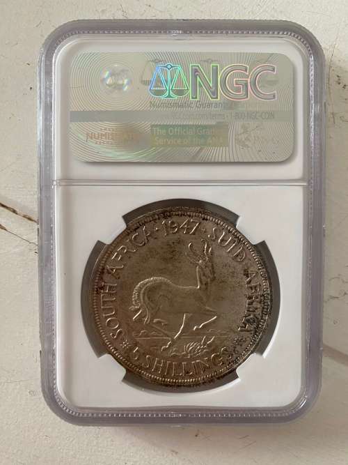 1947 S.Africa 5S *MS62*