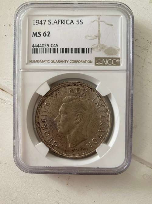 1947 S.Africa 5S *MS62*