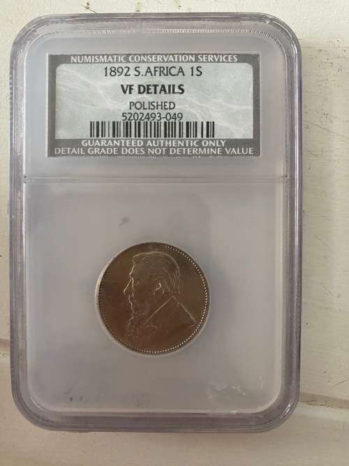 1892 S.Africa 1S