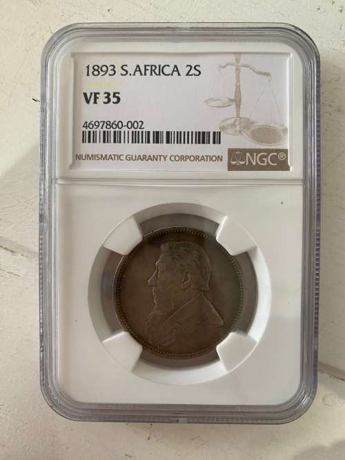 1893 ZAR 2S *VF35*
