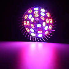 4 x Full Spectrum LED Grow Lights 28w