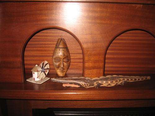 Collection of Wooden Sculptures and ornament - give your bet and get the set!