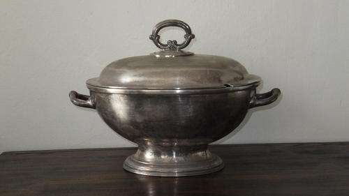 Antique 4 Litre Silver plated Soup Tureen with Lid - beautiful reminder of yester-year!
