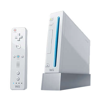 Wii WHITE With CONTROLLER and NUNCHUCK, TIGER WOODS PGA 09