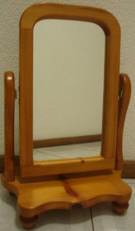 SOLID WOOD OLD STYLE free standing MIRROR