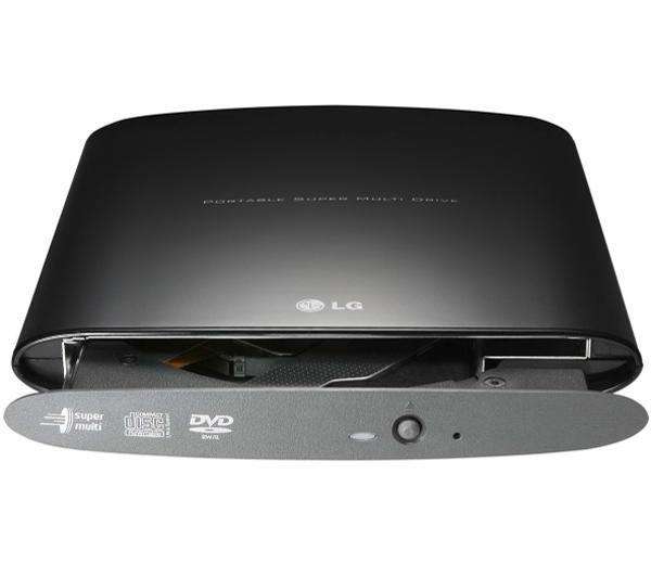 LG GP08NU20 8X Super-Multi Slim DVD+/-RW Dual Layer External Drive (Black)