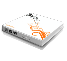 CANYON External DVD Multi-Writer, USB Powered (WHITE)