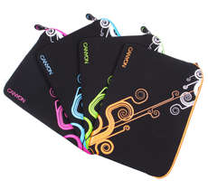 10.1" BLACK WITH TRIM NOTEBOOK SLEEVE - GREEN ONLY