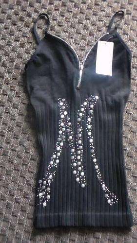 Pretty Black stretchy top (size 32 - 34)