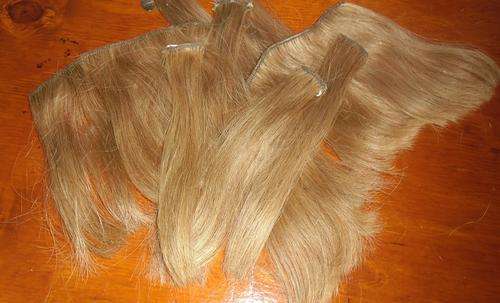 9 pieces of clip in REAL HAIR extentions to make hair look thicker