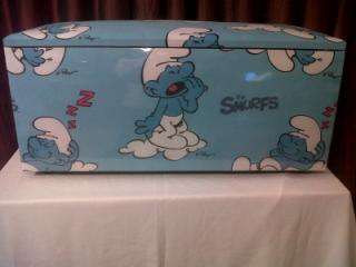 Toybox Ottomans various designs  SMURFS
