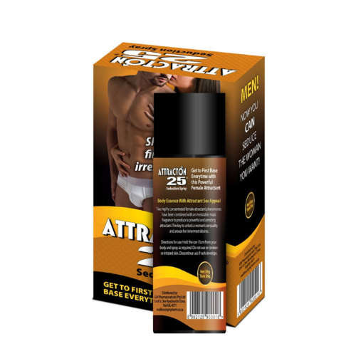 Attraction 25 seduction body spray
