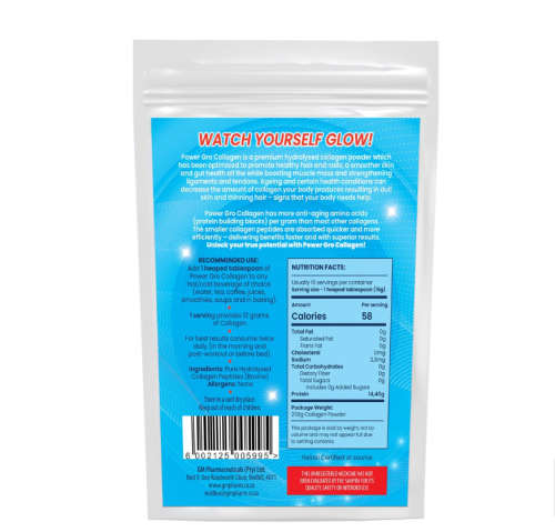 Power Gro Collagen Powder 250g