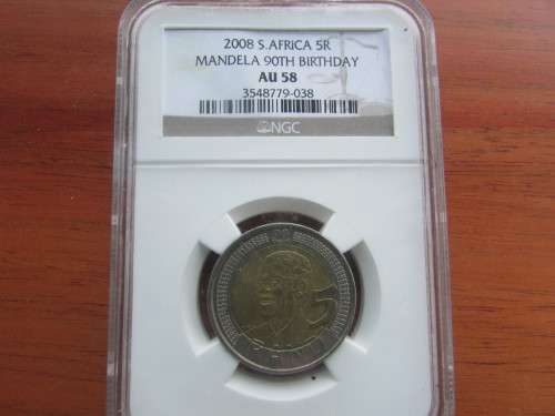 AU58 Nelson Mandela R5