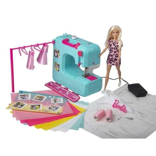 Barbie catwalk sewing machine shop