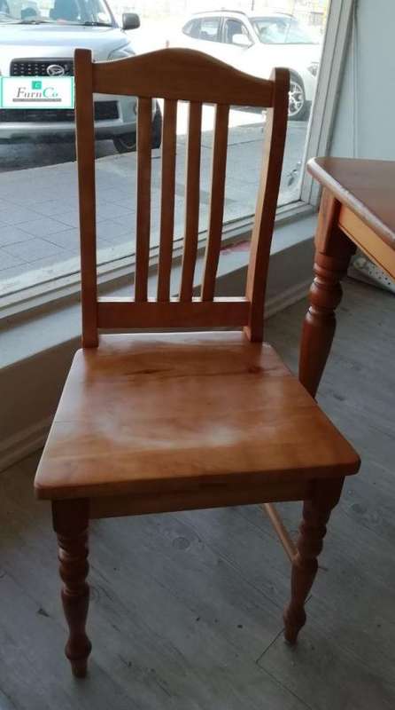 Oregon Pine &amp; Poplar Wood Dining Room Set 7 piece