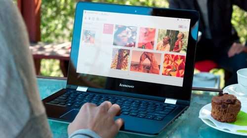 TOUCH SCREEN LENOVO YOGA 300 Intel® N3050 | 4GB RAM | 500 GB SATA DRIVE