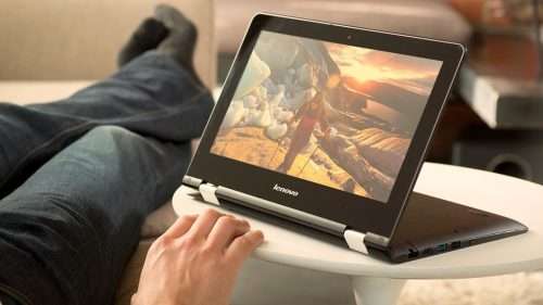 TOUCH SCREEN LENOVO YOGA 300 Intel® N3050 | 4GB RAM | 500 GB SATA DRIVE