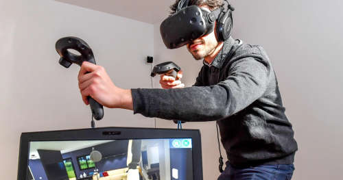 HTC VIVE VR HEADSET FULL SET