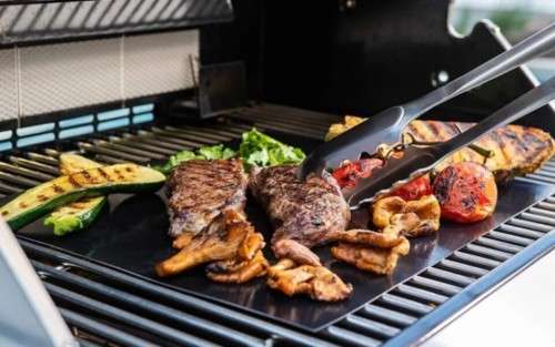 Flame Fry Mat - 330mm x 400mm x 0.03mm