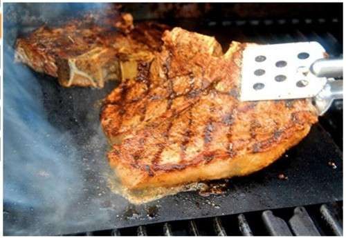 Flame Fry Mat - 330mm x 400mm x 0.03mm