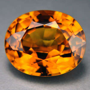 7.60ct.AWESOME YELLOW GOLD SAPPHIRE OVAL LOOSE  GEM